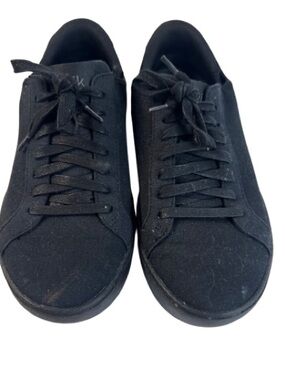 Kizik Irvine  Black Casual Lace-Up Sneakers